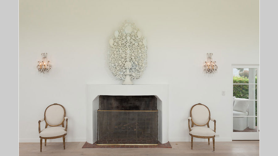 Leterrier Residence Fireplace - renovation by Scott Lander Design